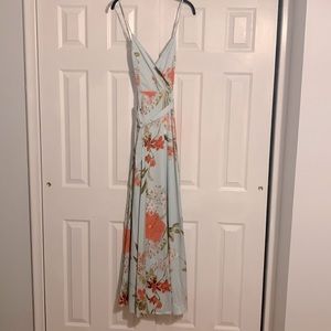 Lulus new with tags faux wrap dress
